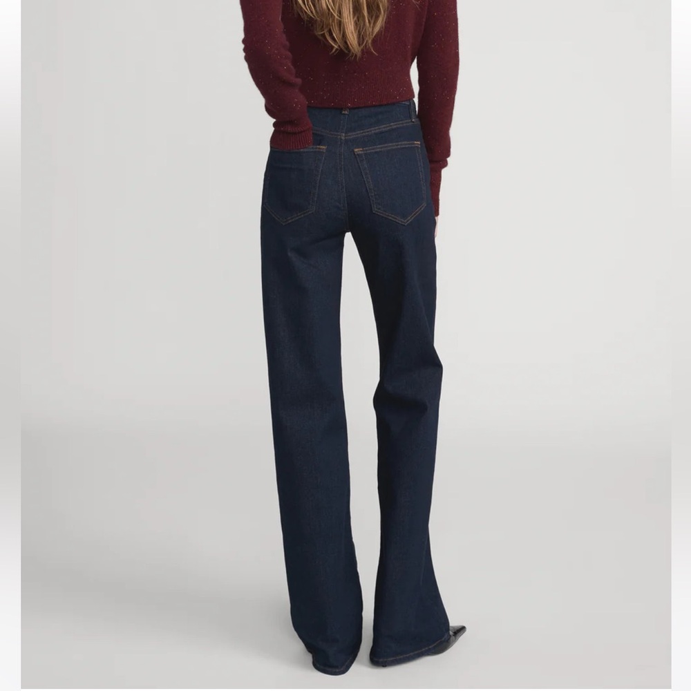 Frame The Straight High Rise Trouser Jean- Rise 24 - Picture 2 of 10